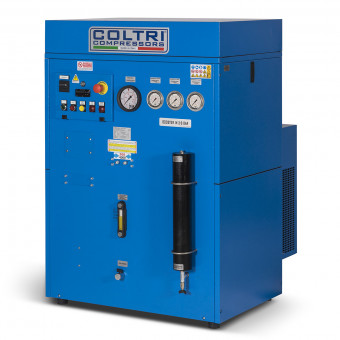 Компрессор COLTRI MCH-16-SUPERSILENT-TPS, трёхфазный 230V50Hz, 315л/мин, цв. синий